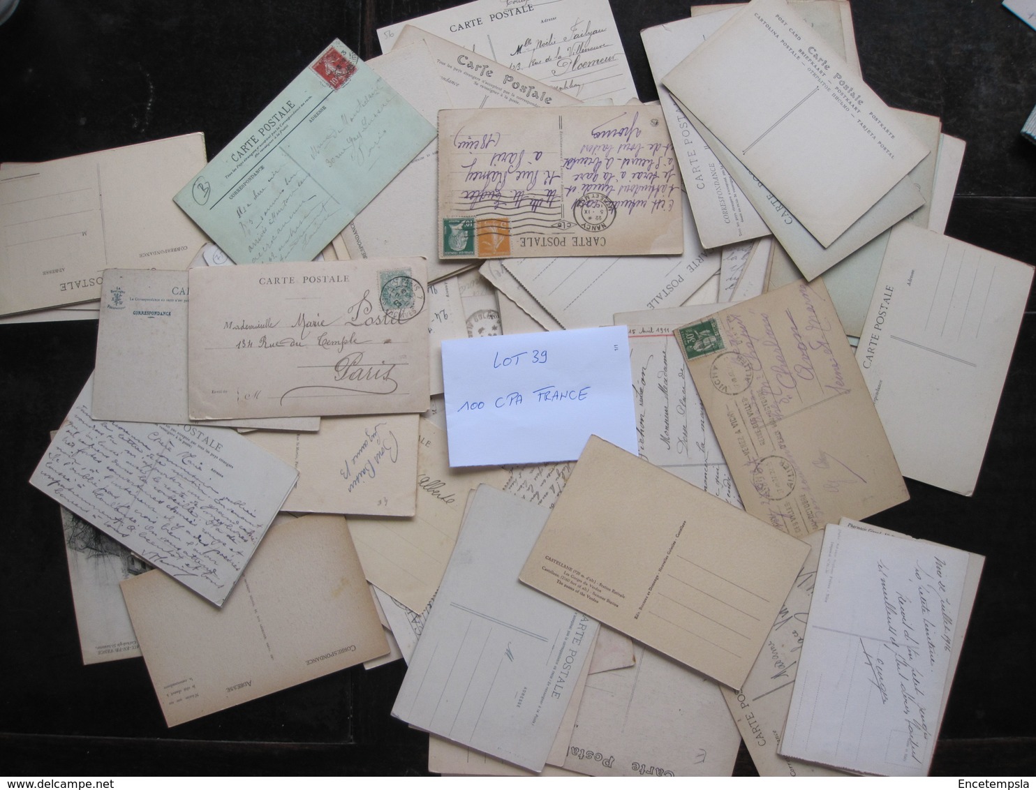 CPA - Carte postale - Lot de 100 cartes postales de France - ( Lot 39 )