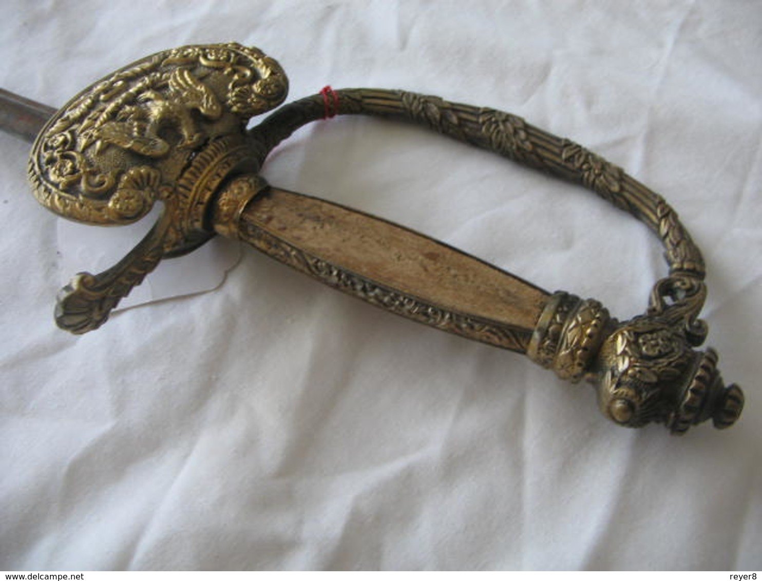 ÉPÉE D'OFFICIER FONCTIONNAIRE OU DE DIGNITAIRE , old sword, alte Säbel,