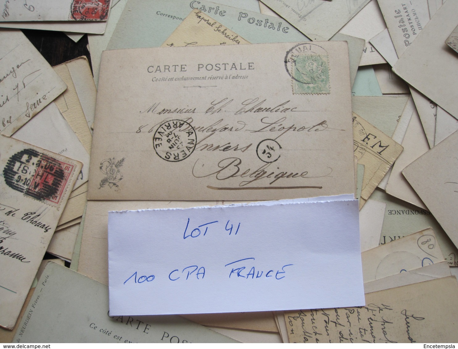 CPA - Carte postale - Lot de 100 cartes postales de France - ( Lot 41 )