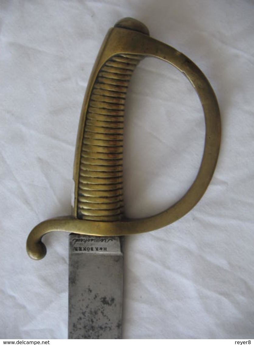 Sabre Briquet Glaive, Old Sword, Alte Säbel, - Armes Blanches