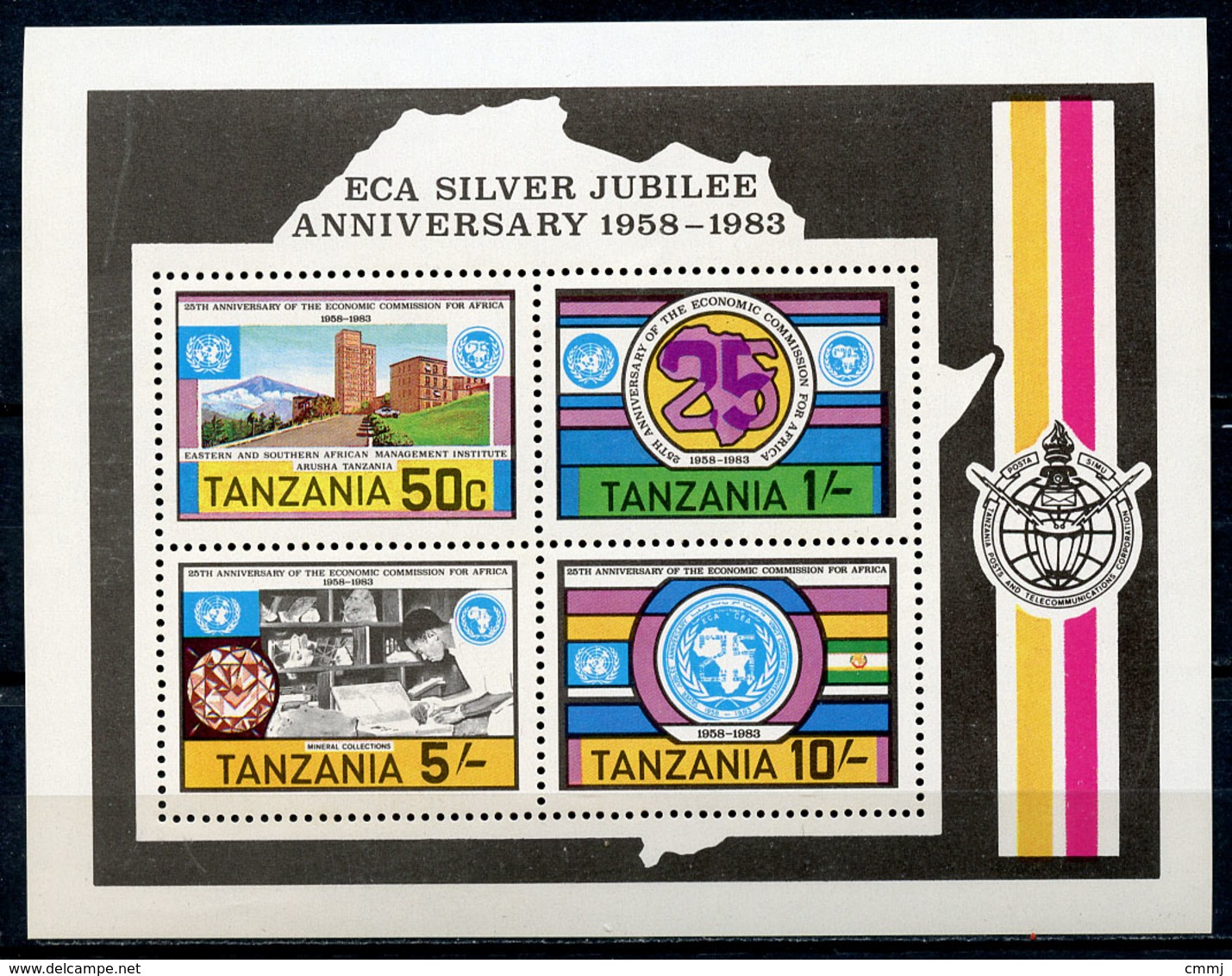 1983 - TANZANIA  -  Mi. Nr. BL 33 - NH - (CW4755.21) - Tanzania (1964-...)