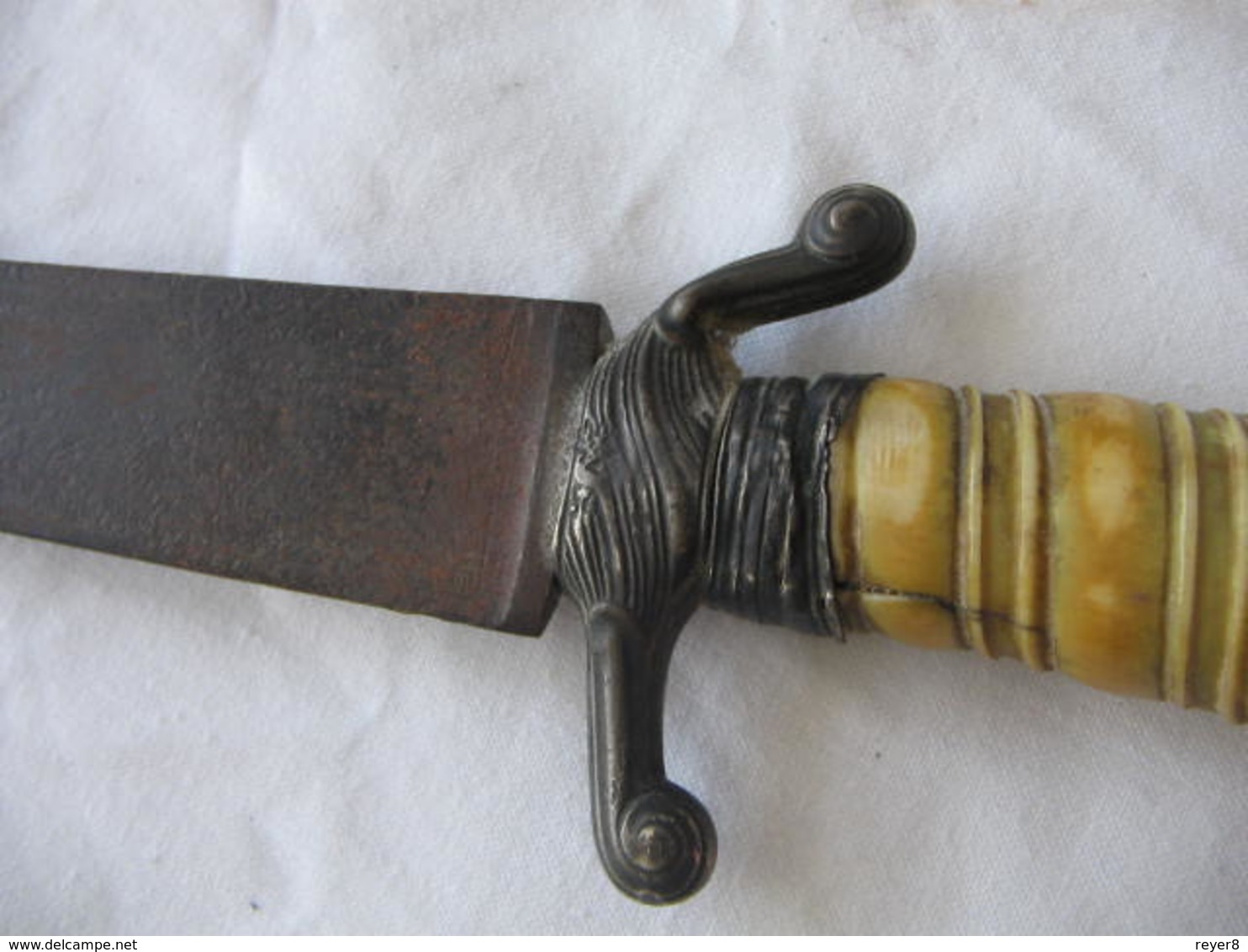 sabre chasse venerie XVIII/XIX,old sword,alter Säbel,couteau , poignard dague