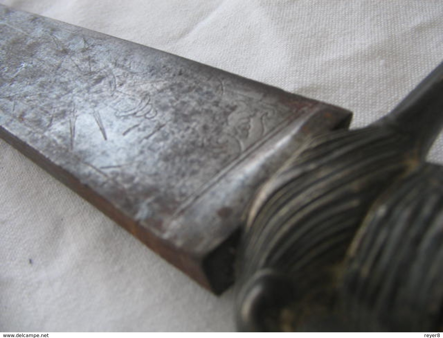 sabre chasse venerie XVIII/XIX,old sword,alter Säbel,couteau , poignard dague
