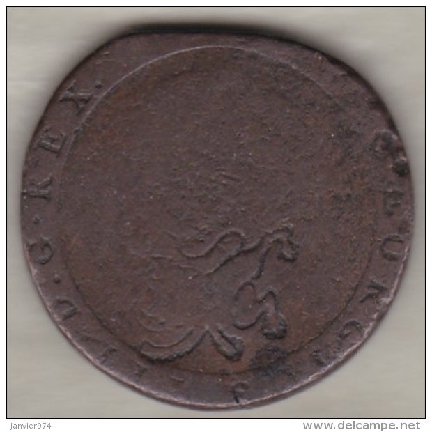 A IDENTIFIER, To Identify,  T-WALDRON , 6 Couronnes , Lion Sur 1 Penny George III - Autres & Non Classés