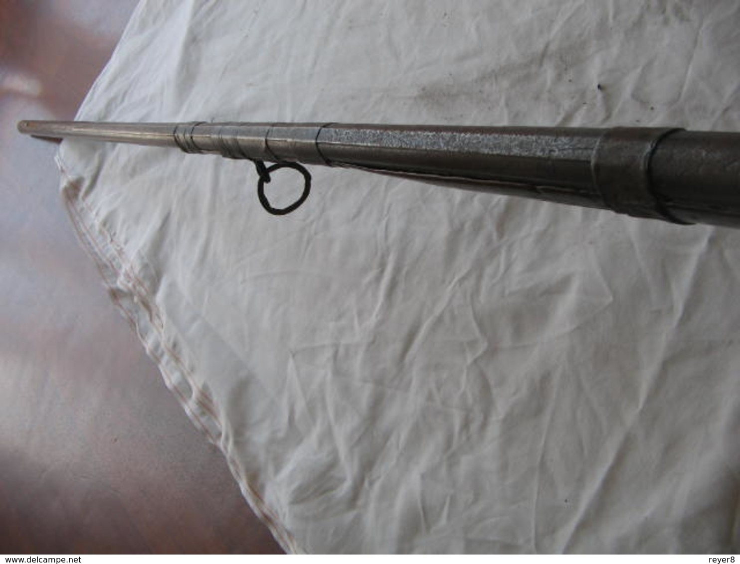 ancien Fusil Marocain MOUKALAH Silex XVIII/XIX , 164 cm !!!