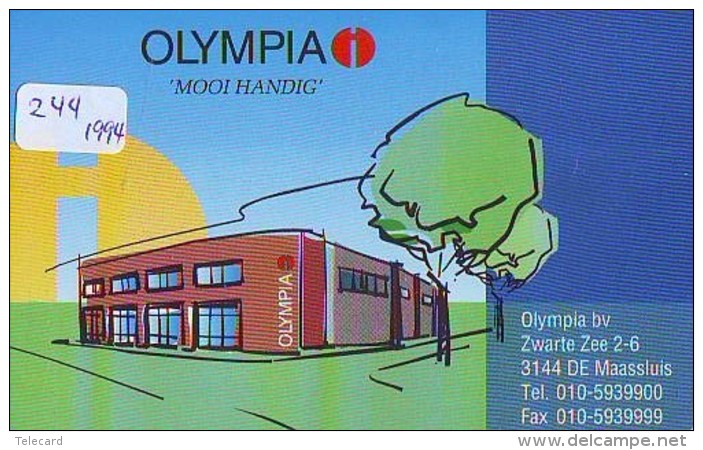 NEDERLAND CHIP TELEFOONKAART CRE 244 1994 * Olympia * Telecarte A PUCE PAYS-BAS * ONGEBRUIKT MINT - Privat