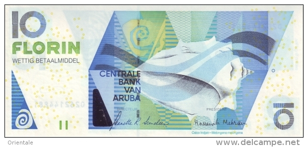 ARUBA P. 16b 10 F 2008 UNC - Aruba (1986-...)