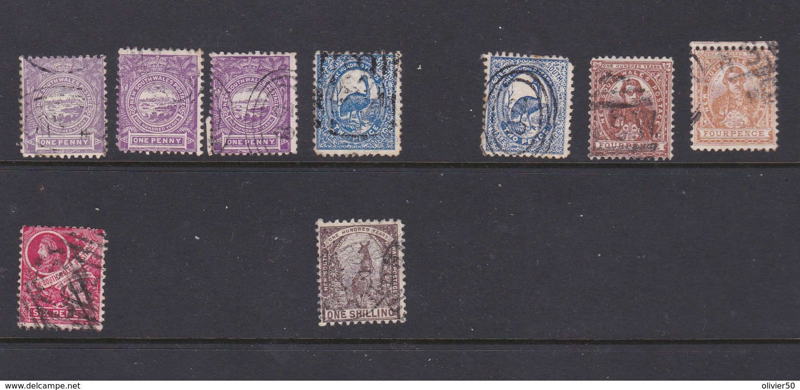 Nouvelle Galles Du Sud (1888)éCentenaire De Sydney"  Oblit.lot - Mint Stamps