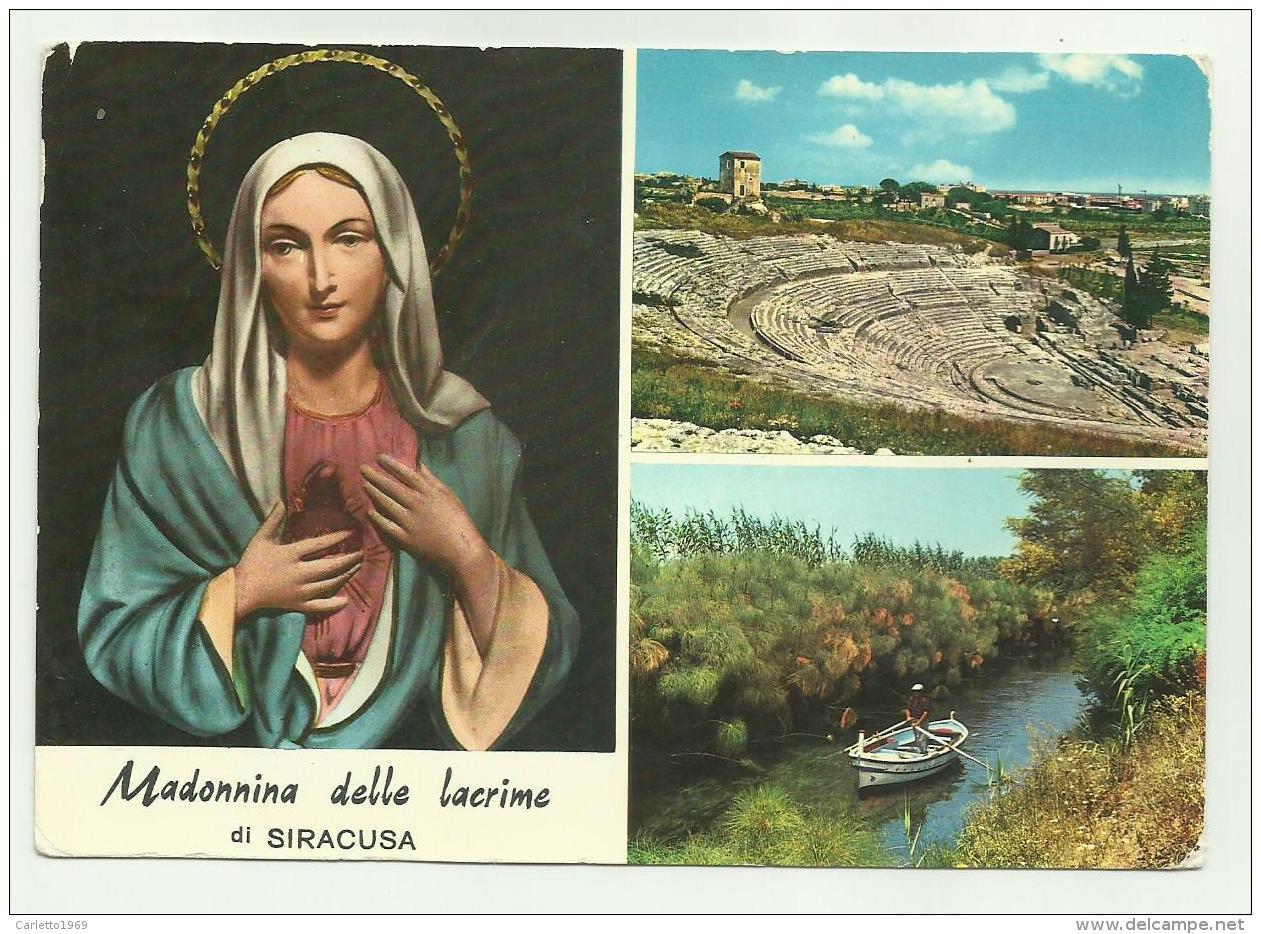 SIRACUSA - MADONNA DELLE LACRIME  - VIAGGIATA FG - Siracusa