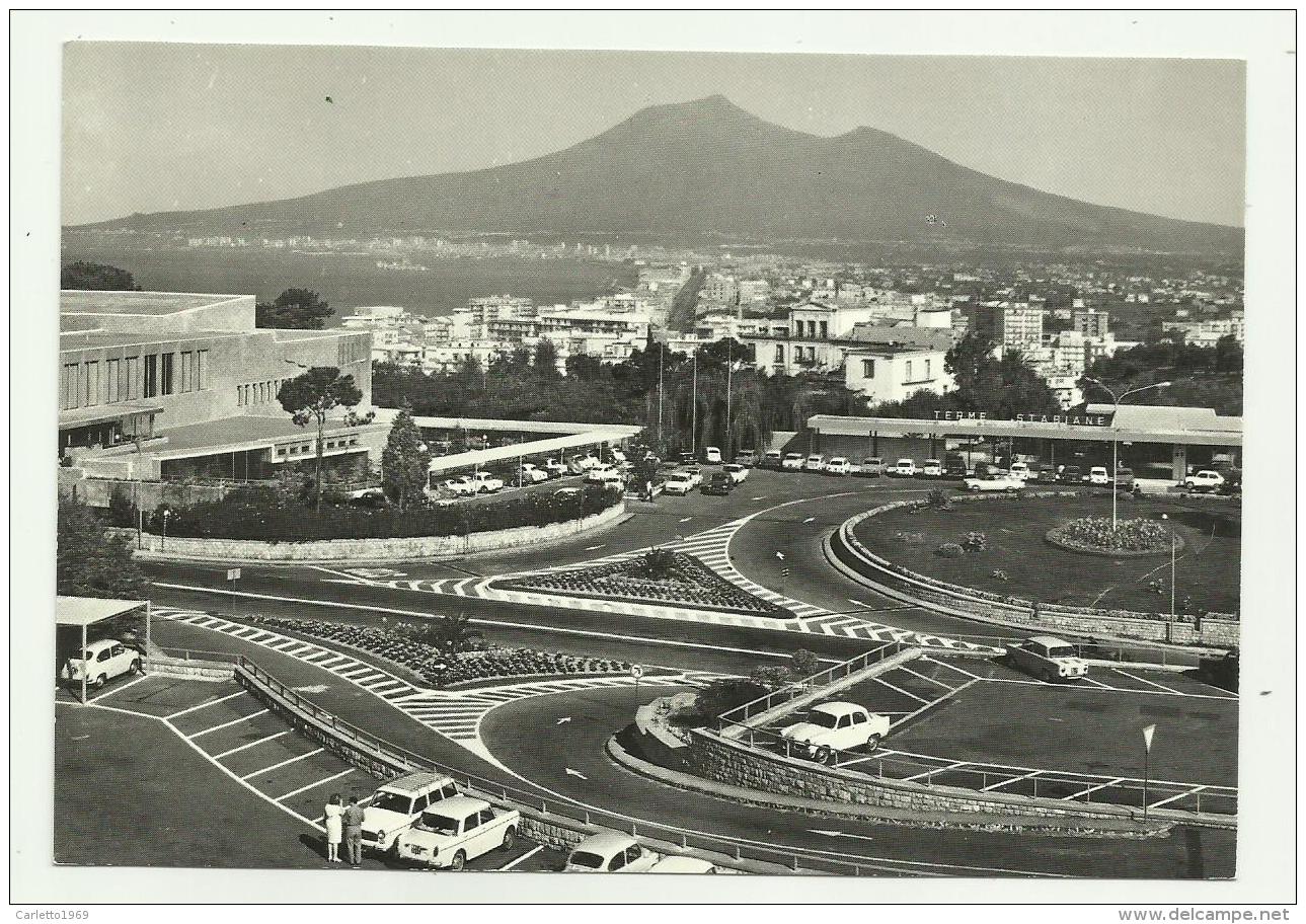 CASTELLAMARE DI STABIA - INGRESSO ALLE NUOVE TEMRE STABIANE  E PANORAMA - NV FG - Castellammare Di Stabia