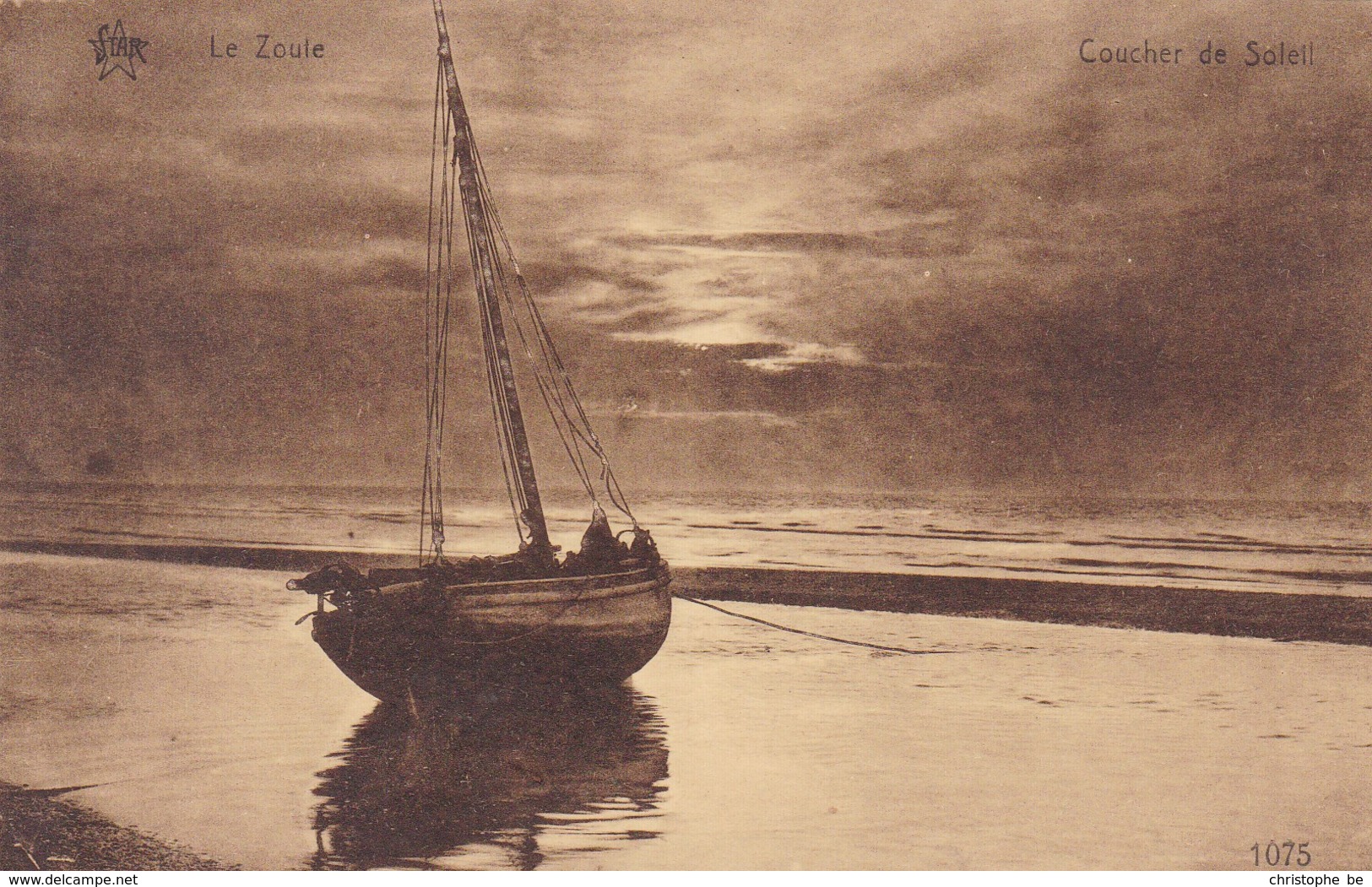 Le Zoute, Coucher De Soleil, Knokke, Knocke (pk47841) - Knokke