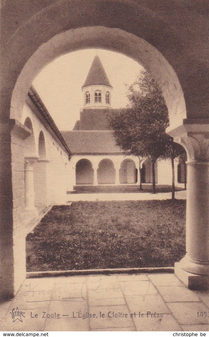 Knokke Zoute, L'eglise, Le Cloitre Et Le Préau (pk47847) - Knokke