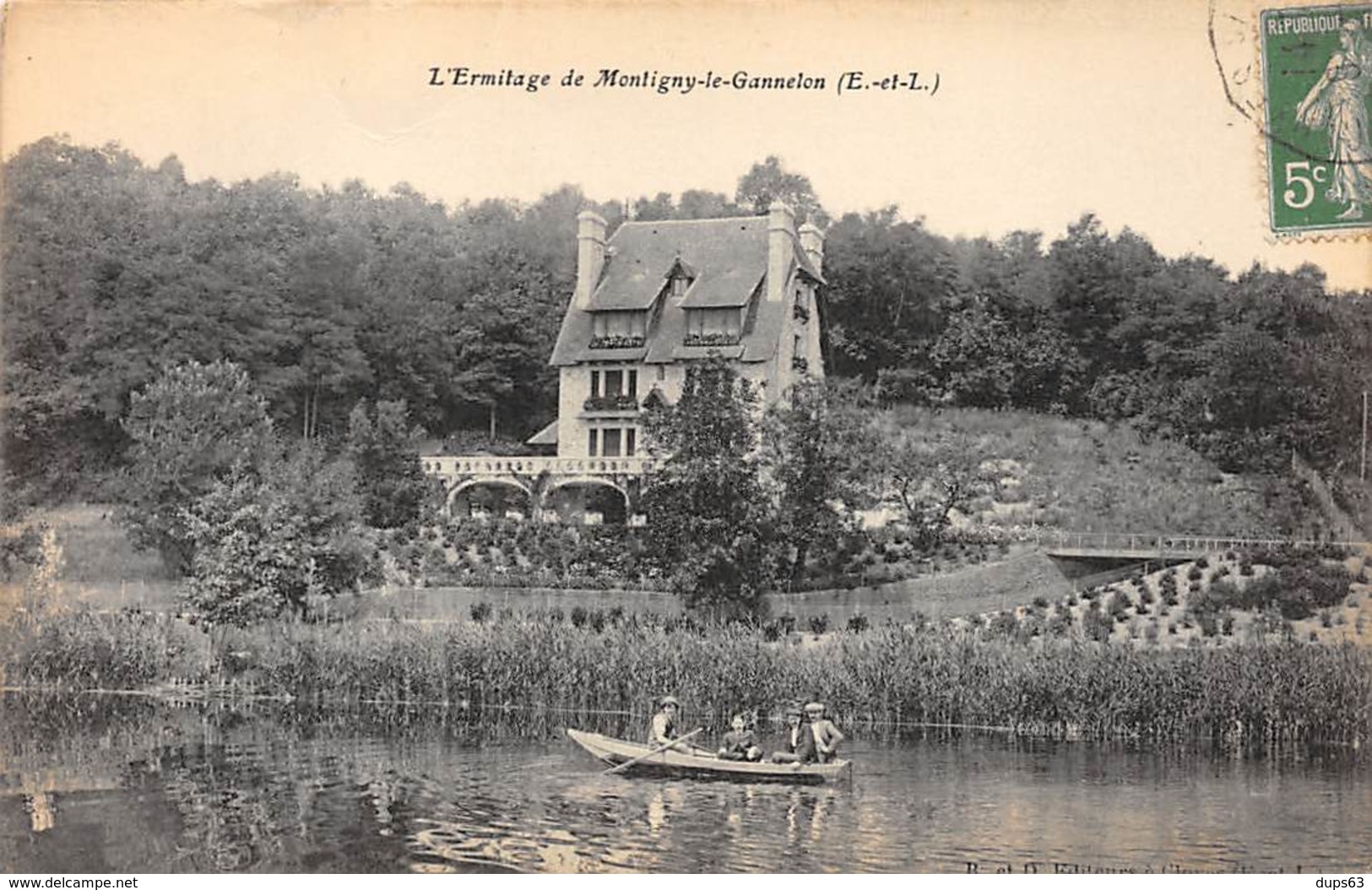 L'Ermitage De MONTIGNY LE GANNELON - Très Bon état - Montigny-le-Gannelon
