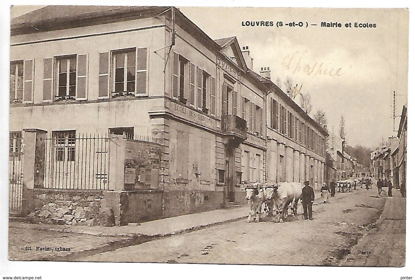 LOUVRES - Mairie Et Ecoles - Louvres