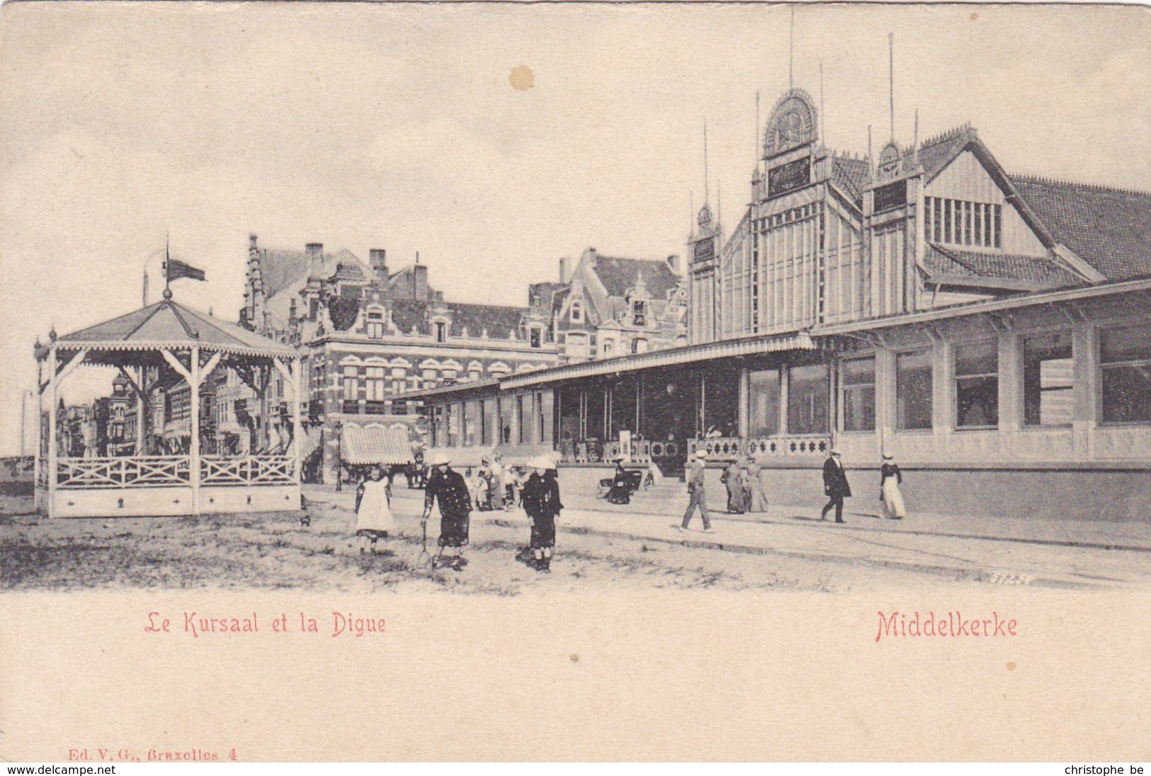 Middelkerke, Le Kursaal Et La Digue (pk47855) - Middelkerke