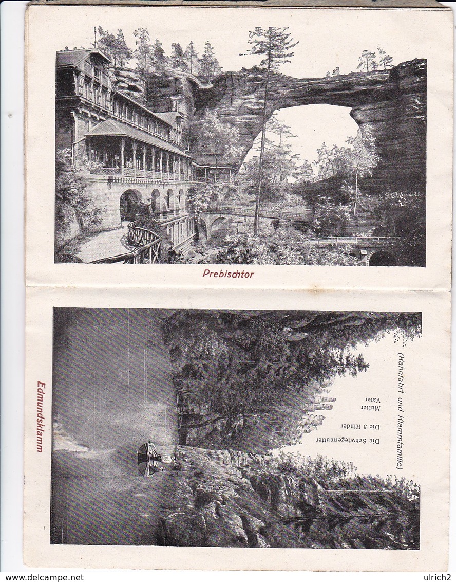 Sächsisch-Böhmische Schweiz - 10 Bilder Nach Photographischen Aufnahmen - 16*11cm (35380) - Orte