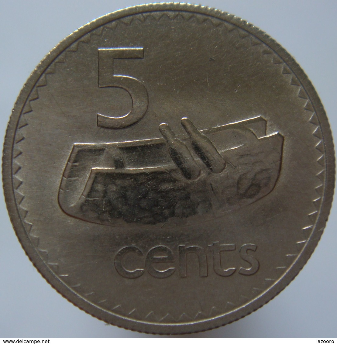 LaZooRo: Fiji 5 Cents 1969 UNC - Fidji