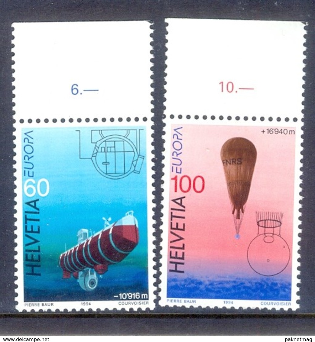 H113- 1994 Europe Europa Balloon Submarine Submarines U-Boot Sous-marin. - Other & Unclassified