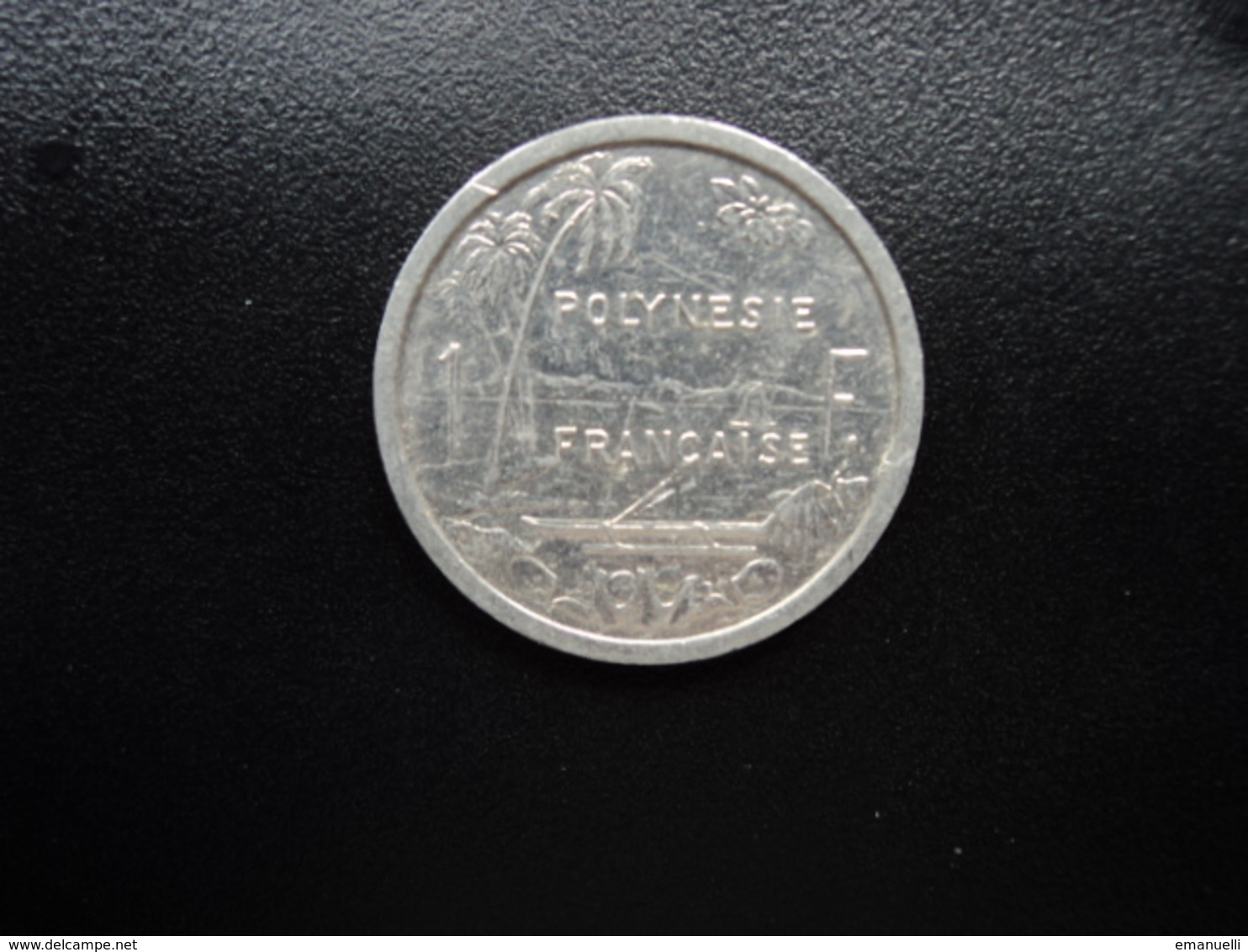 POLYNÉSIE FRANÇAISE : 1 FRANC  1984   KM 11    SUP+ - Polynésie Française