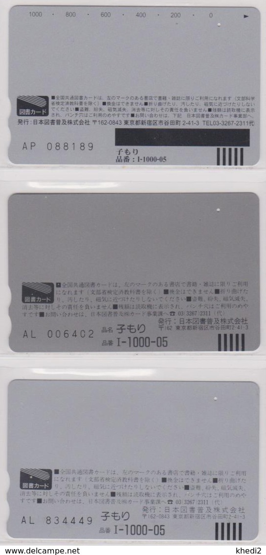 LOT De 3 Cartes 3 Versos JAPON ** ONE PUNCH ** - BD COMICS - PETER RABBIT - PIERRE LAPIN - JAPAN Tosho Cards - 227 - Colecciones