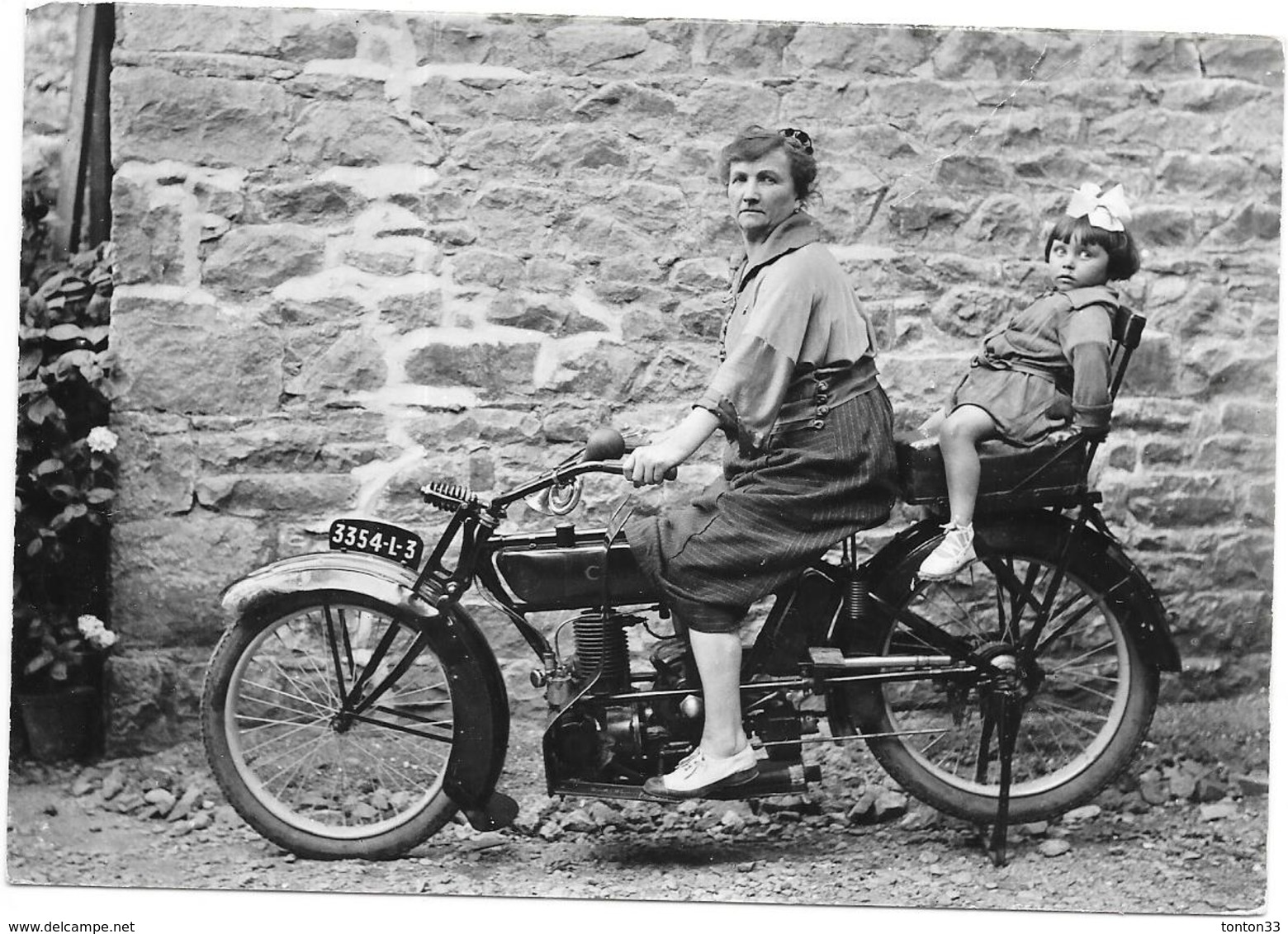 LA BELLE EPOQUE - La Femme En Route Vers Son Émancipation - Femme à La Moto - SAL** - - Motos