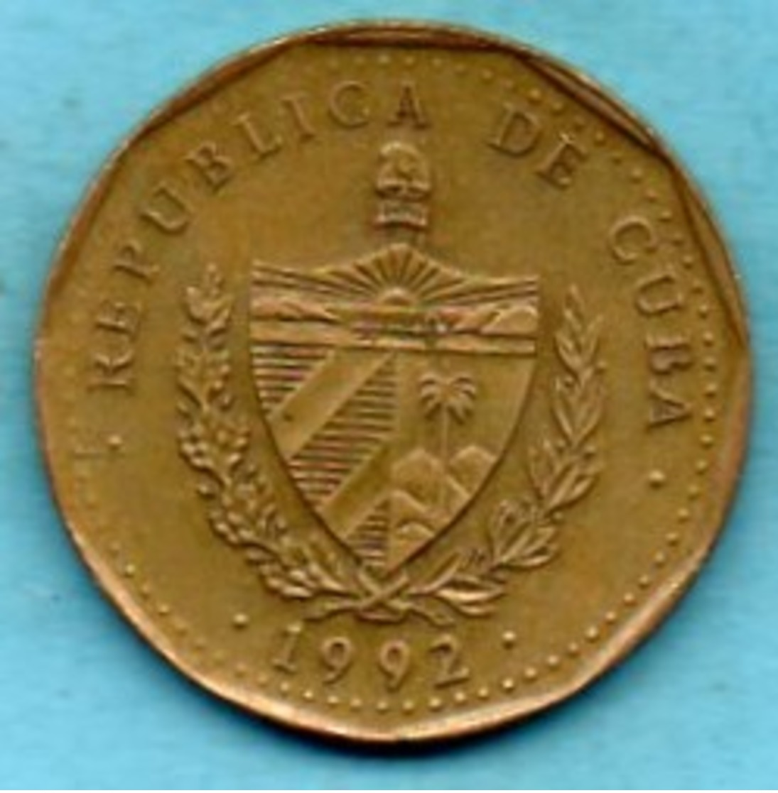 (r65)  CUBA  1 Peso 1992   Km#347 - Cuba