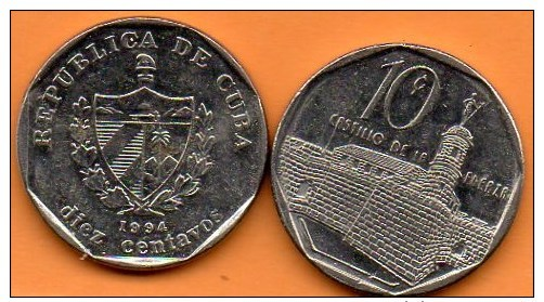 (r65)  CUBA 10 CENTAVOS  1994 - Cuba