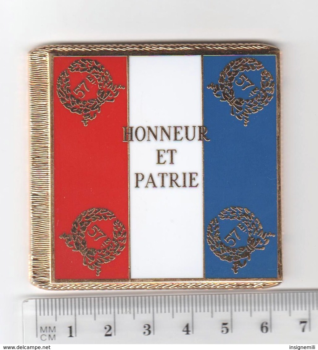 DRAPEAU 57° REGIMENT DE TRANSMISSIONS - Bandiere