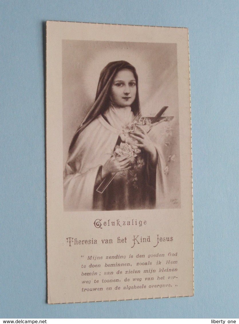 Sluier > Zuster ELISABETH Der Drieëenheid ( Van Munster ) Klooster Carmelitessen MECHELEN 19 Mei 1924 ( Zie Foto's ) ! - Religione & Esoterismo