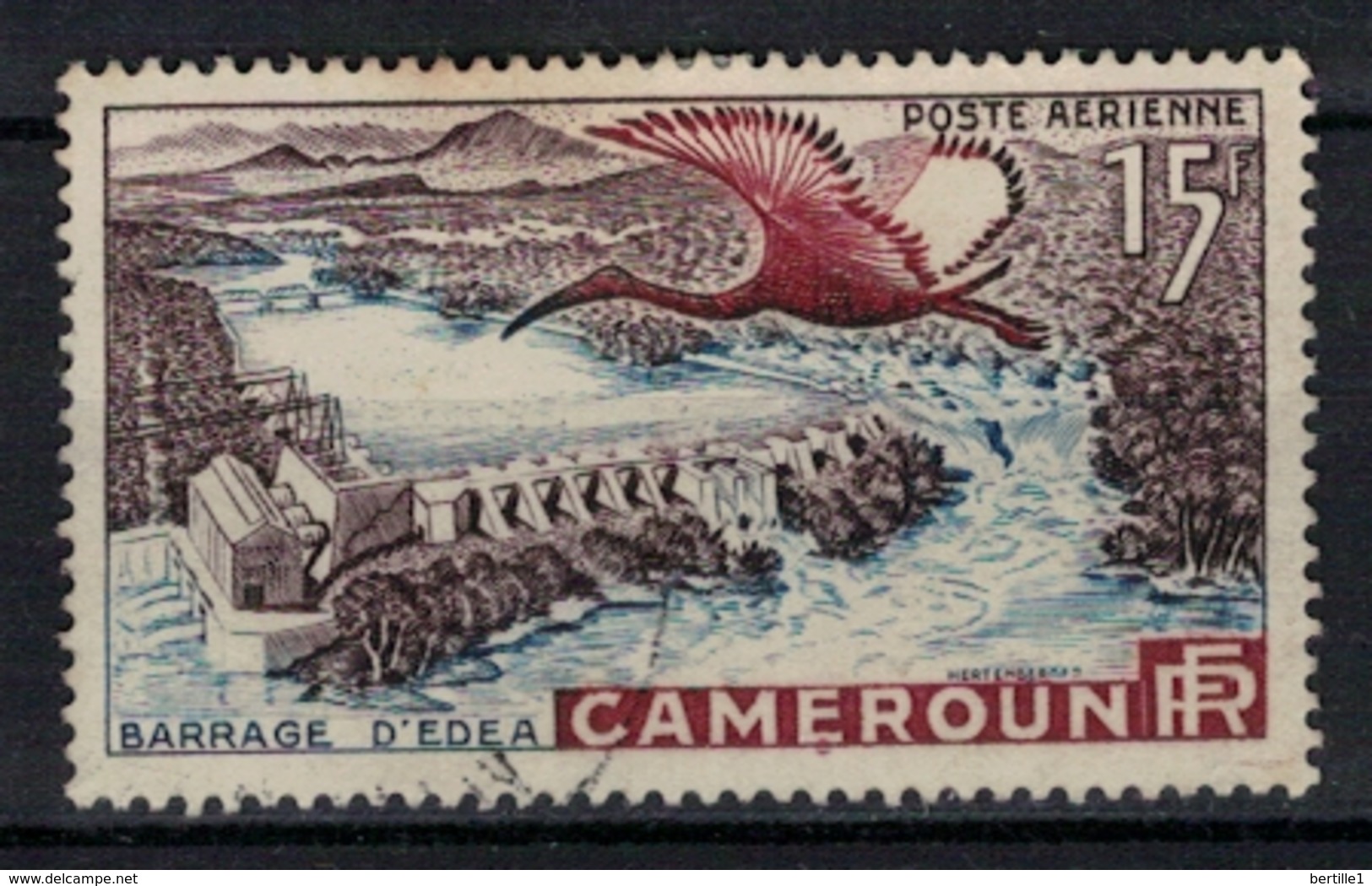 CAMEROUN        N°  YVERT   PA 43       OBLITERE       ( O   3/29 ) - Airmail