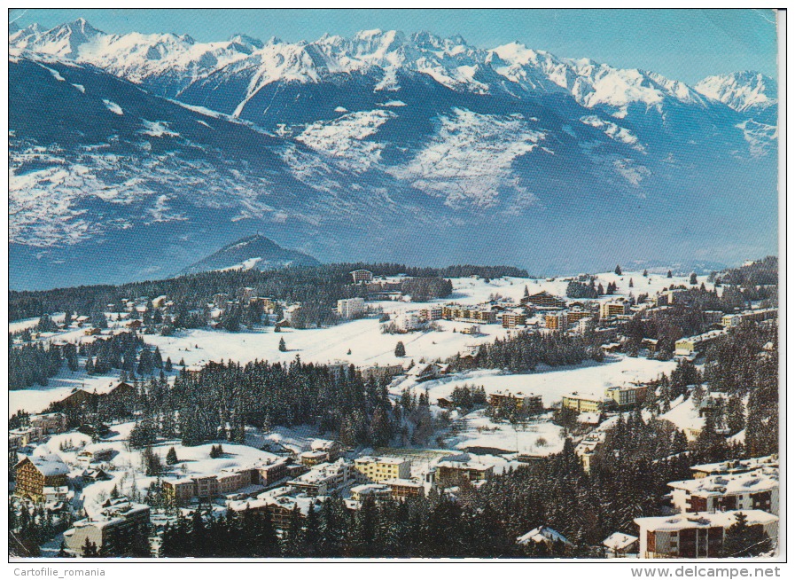 Switzerland, Suisse, Schweiz, Svizzera - Crans Sur Sierre, Alpes Valaisannes Used - Crans