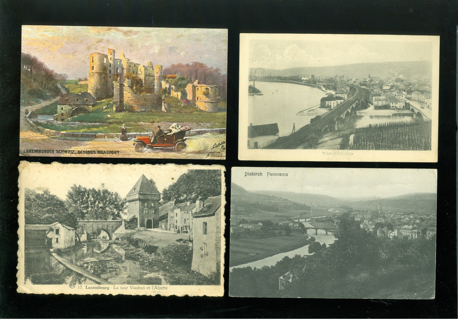 Beau lot de 60 cartes postales de Luxembourg du Grand - Duché de Luxembourg    Mooi lot van 60 postkaarten van Luxemburg