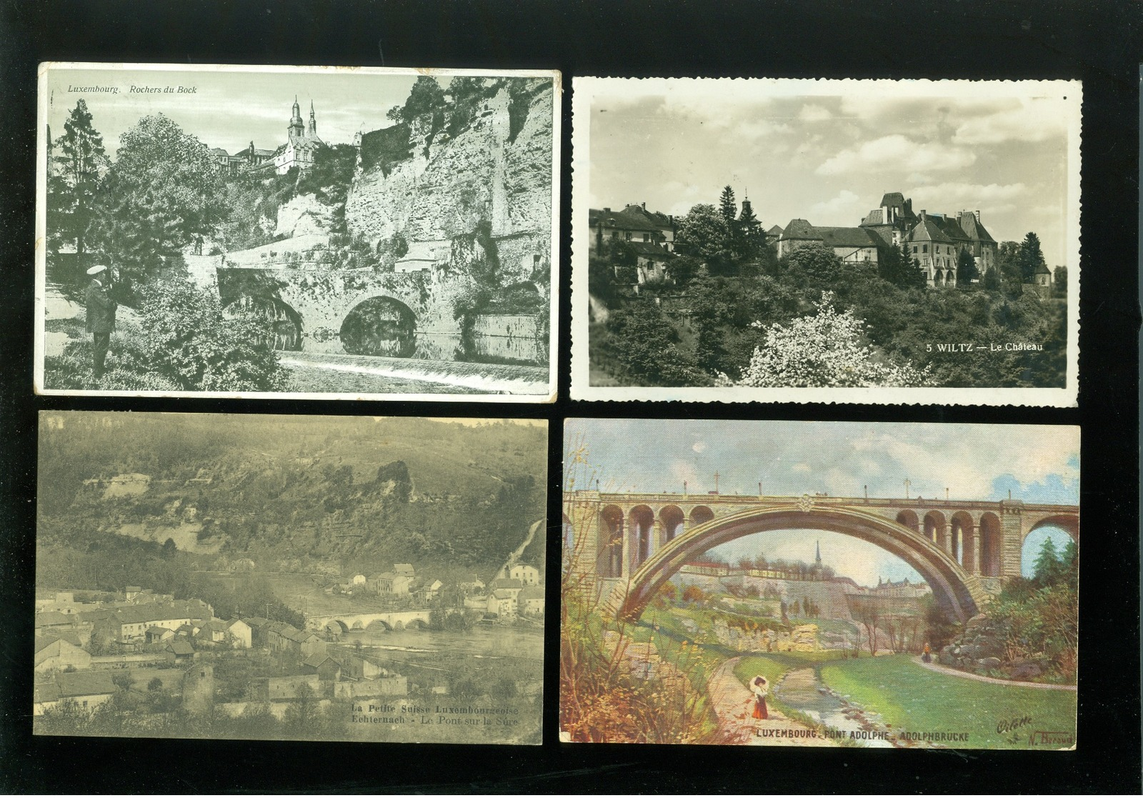 Beau lot de 60 cartes postales de Luxembourg du Grand - Duché de Luxembourg    Mooi lot van 60 postkaarten van Luxemburg