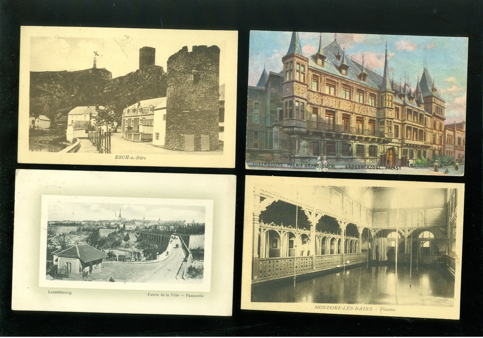 Beau lot de 60 cartes postales de Luxembourg du Grand - Duché de Luxembourg    Mooi lot van 60 postkaarten van Luxemburg