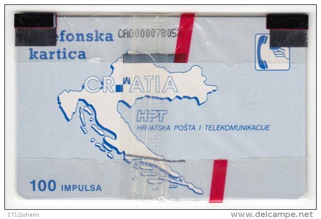 CROATIA D-013 Chip HPT - In Blister - Croatia