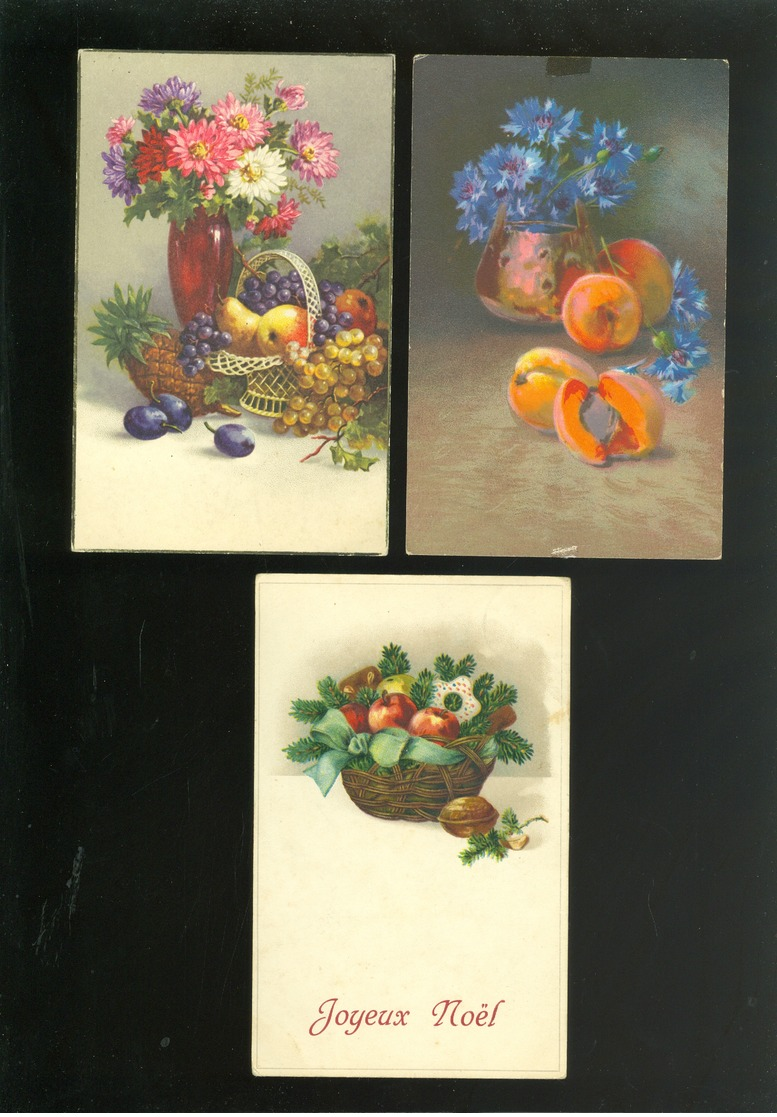 Beau Lot De 20 Cartes Postales De Fantaisie Nature Morte  Mooi Lot Van 20 Postkaaten Van Fantasie Stilleven - 20 Scans - 5 - 99 Postkaarten