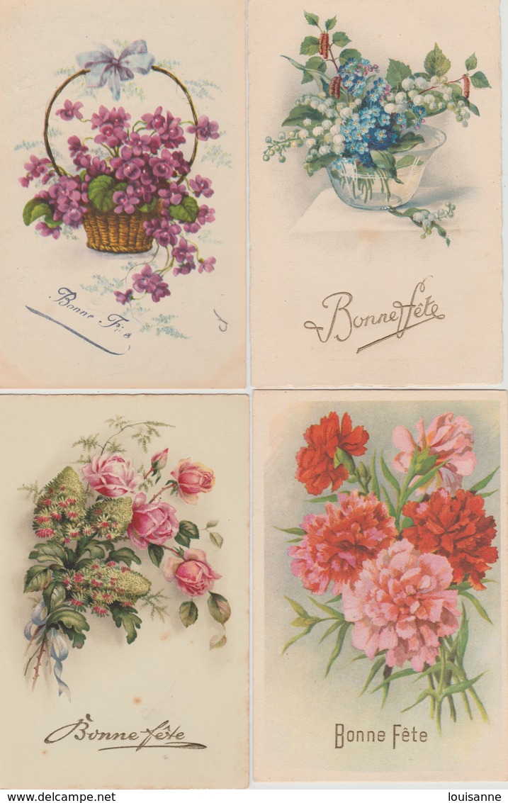 18 / 6 / 373  - LOT  DE  20  CP  DE" BONNE  FÊTE  " Toutes Scanées - 5 - 99 Postcards