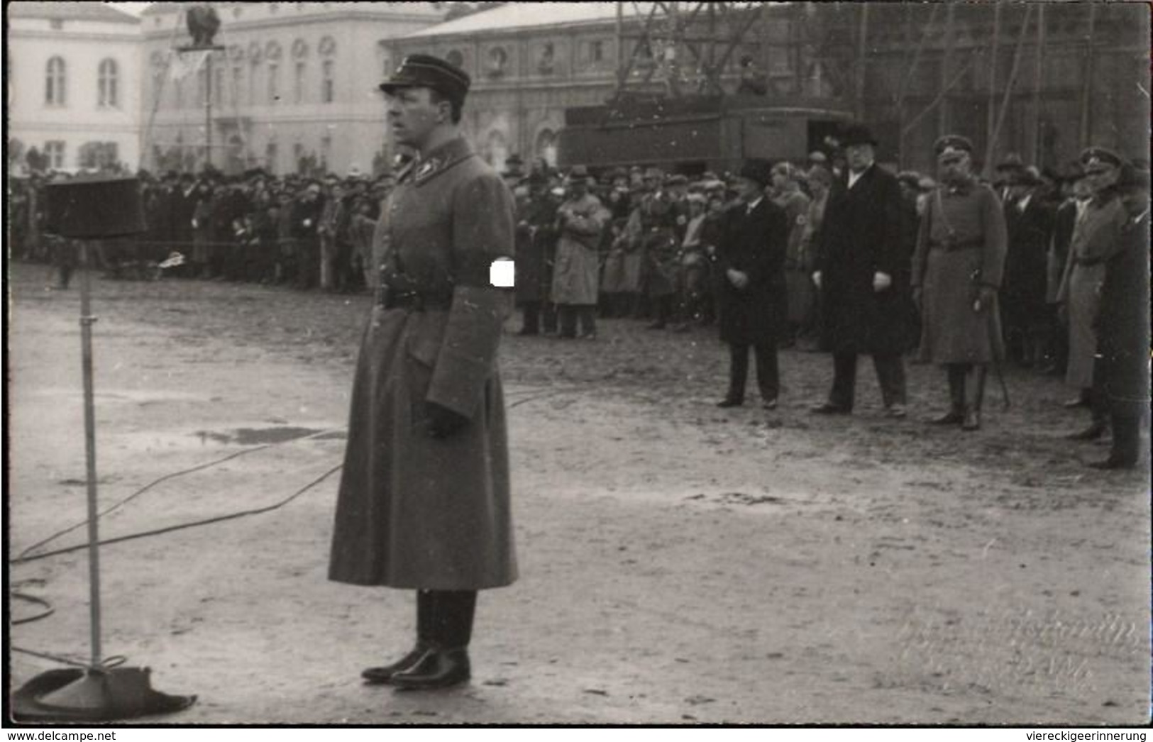 ! Seltene Fotokarte Potsdam 1933 Polizeipräsident Graf Wolf-Heinrich Von Helldorff Amtseinführung, Ereignis, 3. Reich - Potsdam