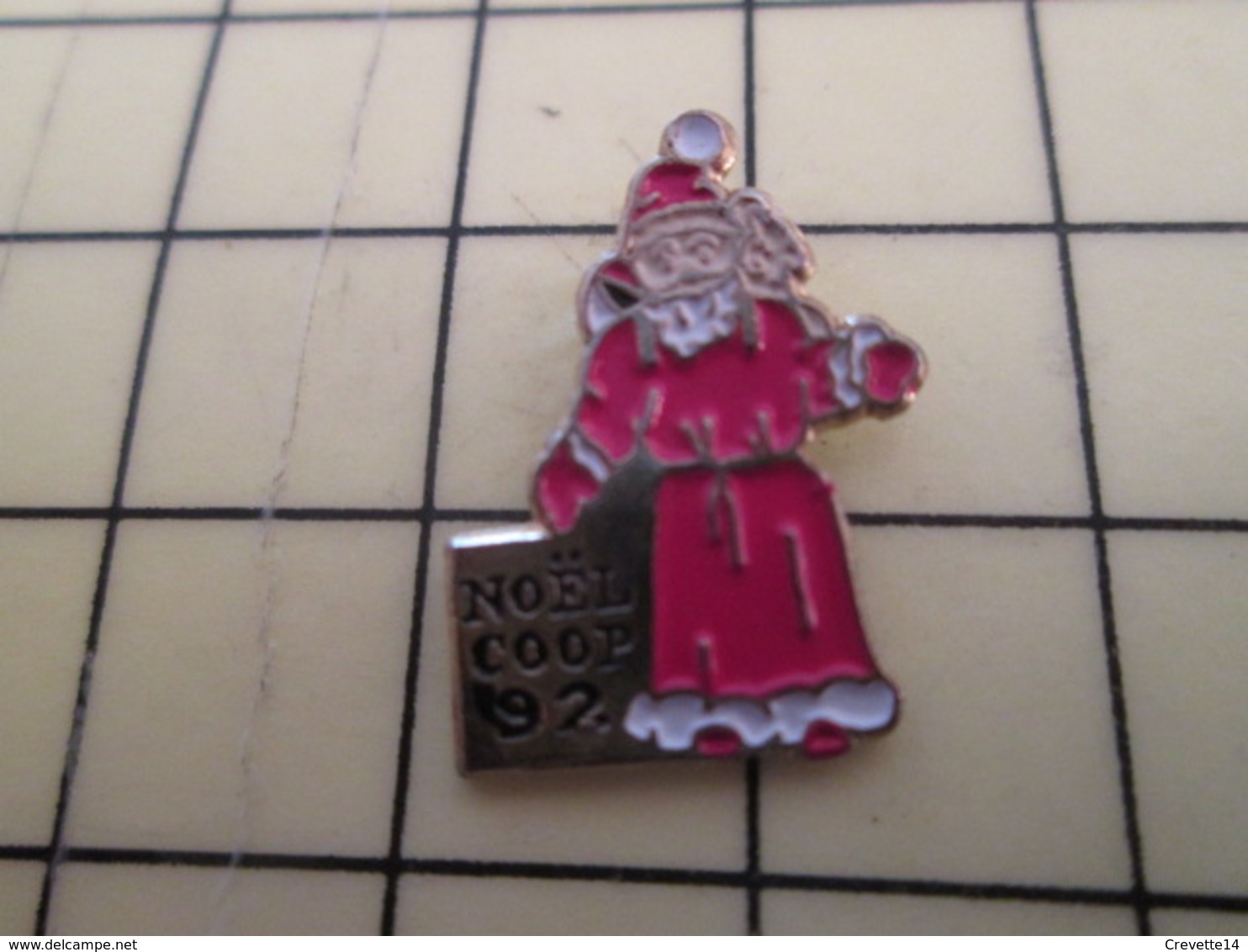 Sp18 Pin's Pins / Rare Et Beau THEME NOEL / PERE NOEL COOP - Noël