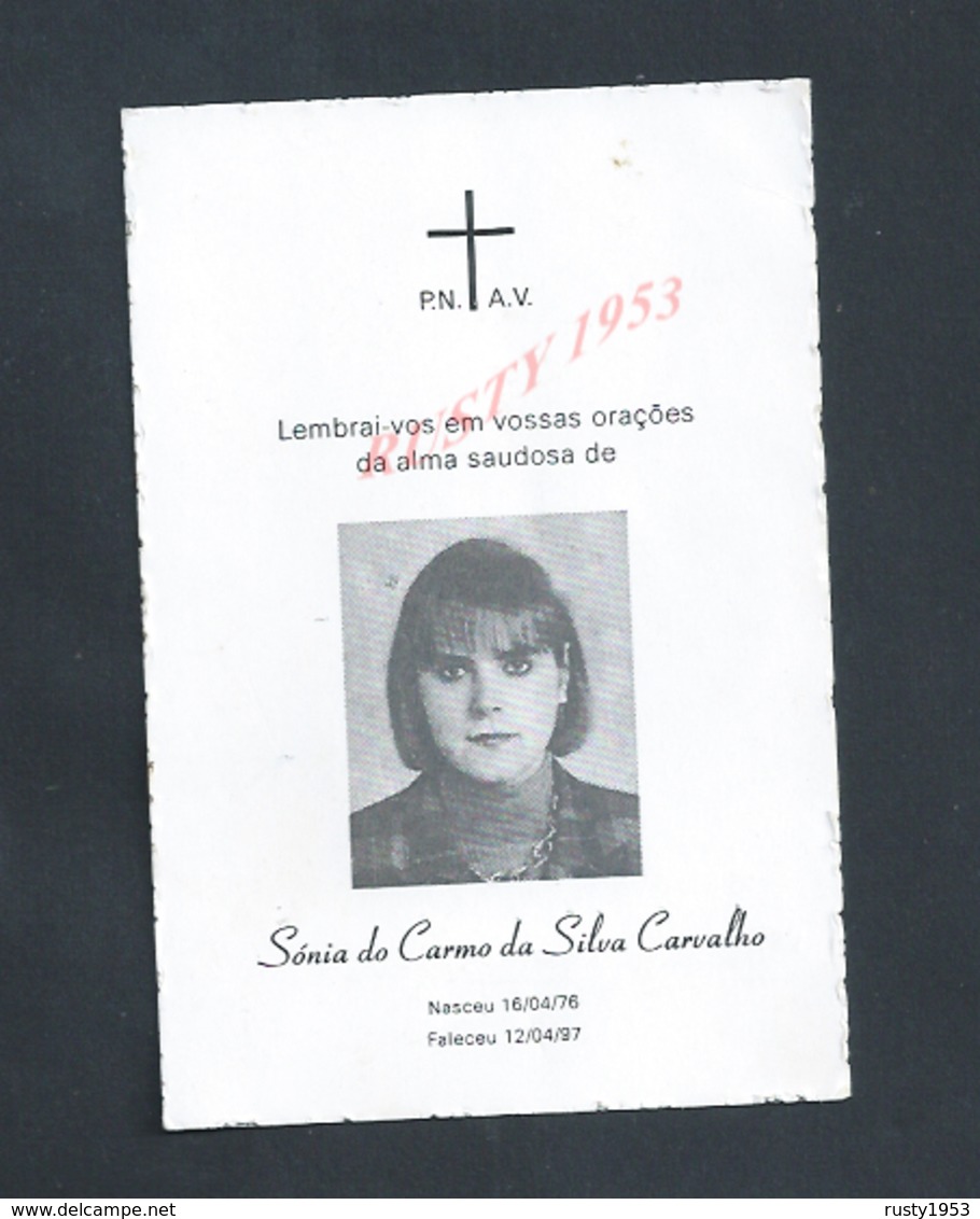 PORTUGAL FAIRE PART DE DECÉ GRAFICA DE MALTA VILA DO CONDE : - Obituary Notices