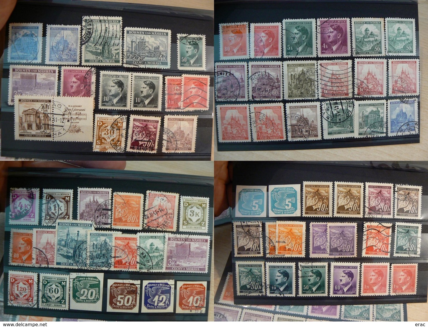 Bohême Et Moravie - Lot De Timbres Anciens - Collections (without Album)