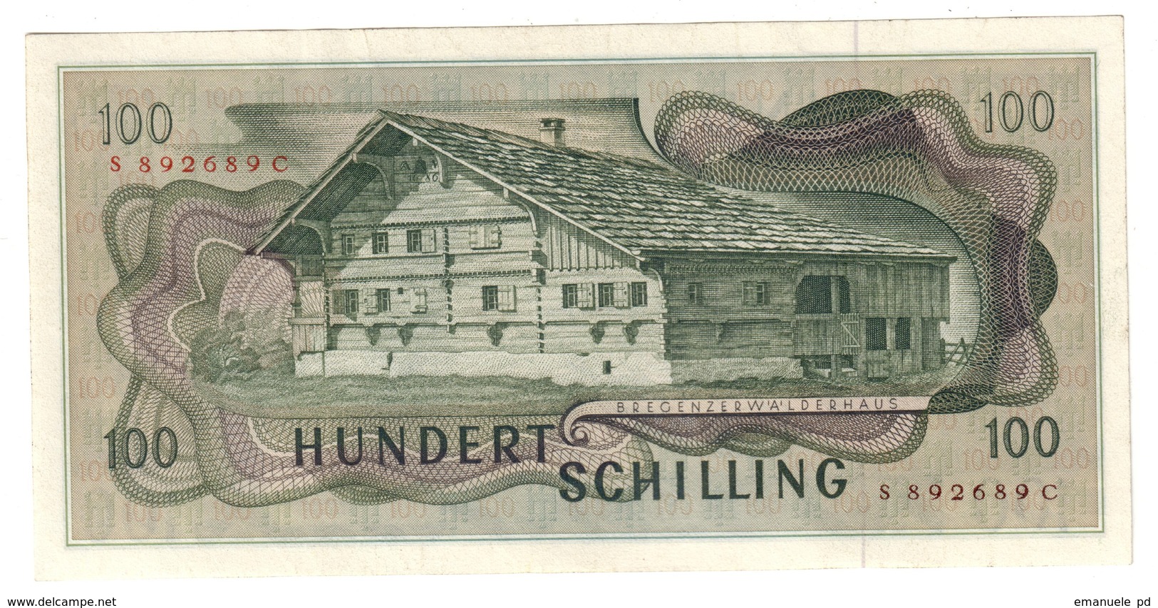 Austria 100 Shilling 1969 - Austria