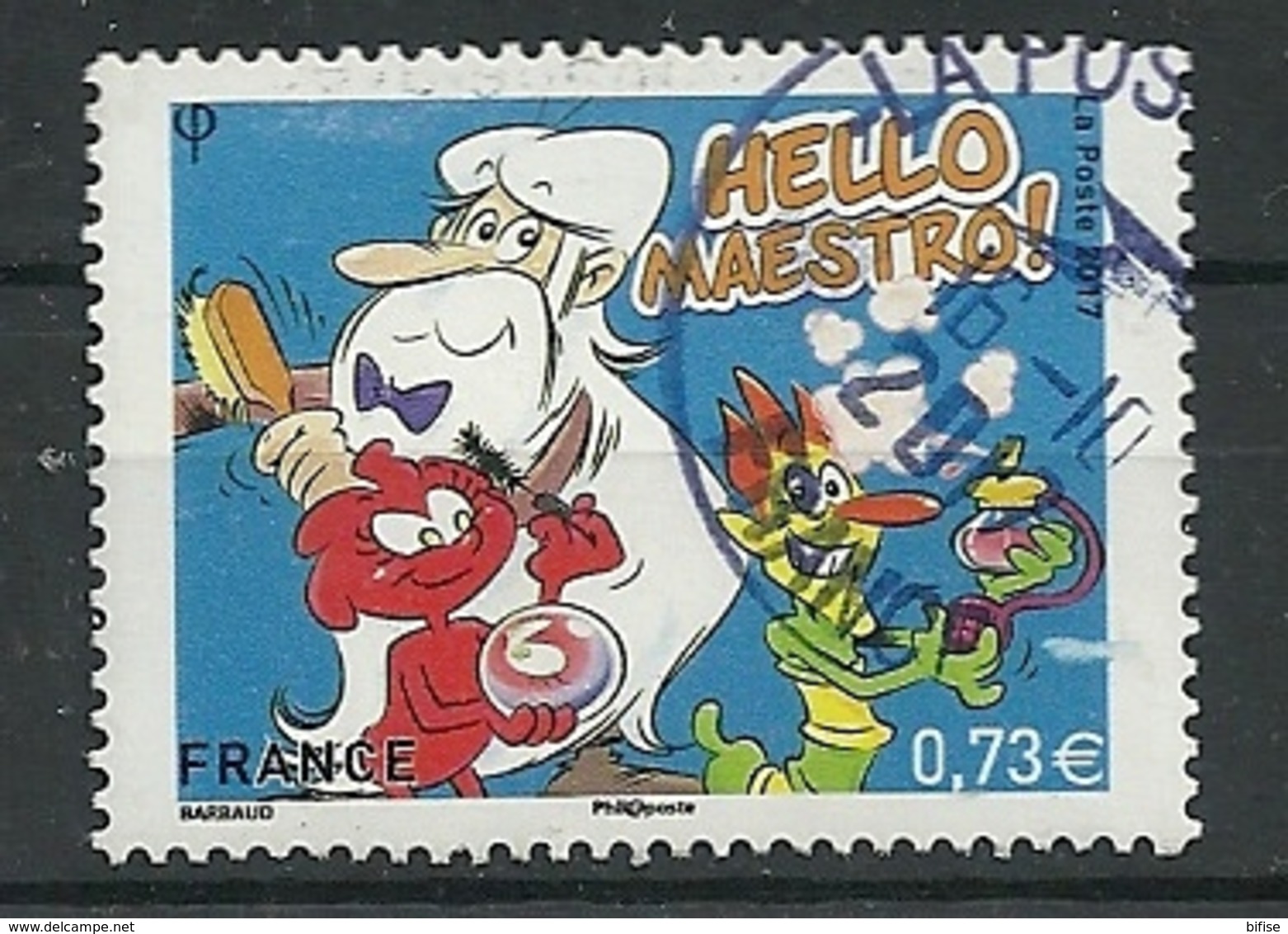 FRANCIA 2017 - Hello Maestro - Cachet Rond - Oblitérés