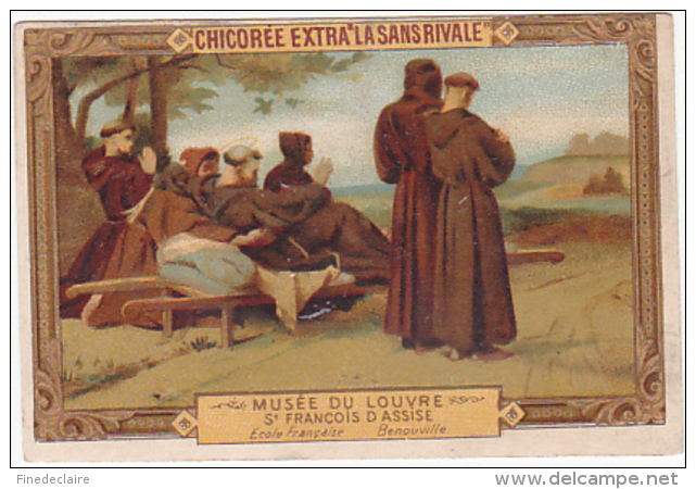 Chromo - Chicorée La Sans Rivale - Musée Du Louvre, St François D'assise - Thé & Café