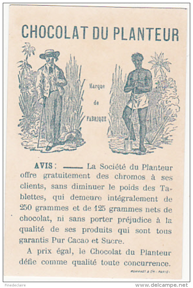 Chromo - Chocolat Du Planteur, Musée Du Louvre, Le Pâturage - Autres & Non Classés