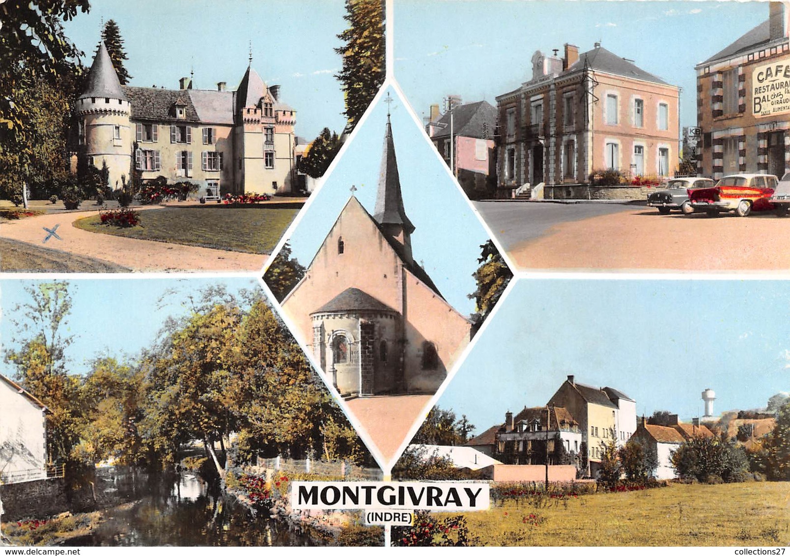 36-MONTGIVRAY- MULTIVUES - Autres & Non Classés