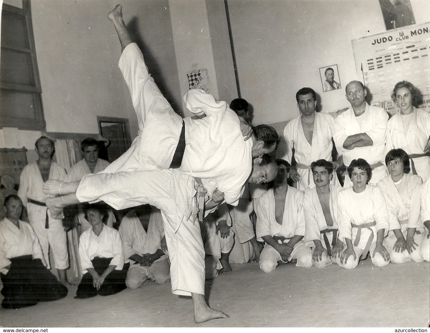 JUDO CLUB DE MONACO . MAITRE IMBERT .DEMONSTRATION PAR MAITRE JAPONNAIS ABBE - Sports De Combat