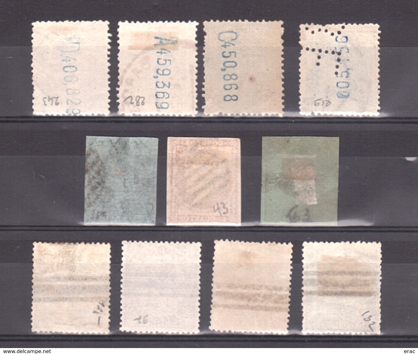 Espagne - Lot De Timbres Anciens - Cote + 100 - Collections