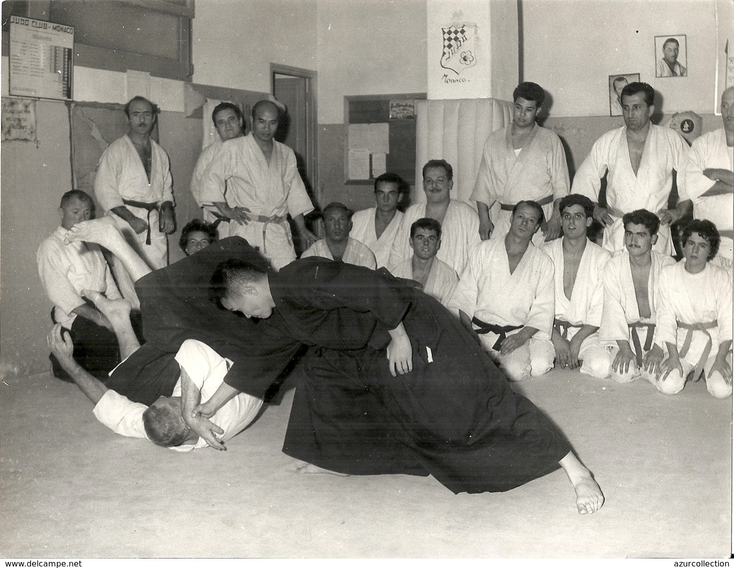 JUDO CLUB DE MONACO . MAITRE IMBERT .DEMONSTRATION PAR MAITRE JAPONNAIS ABBE - Sports De Combat