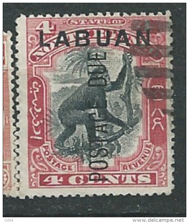 Labuan  - Timbre Taxe  -  Yvert N° 3 Oblitéré    -  Aab18602 - Noord Borneo (...-1963)